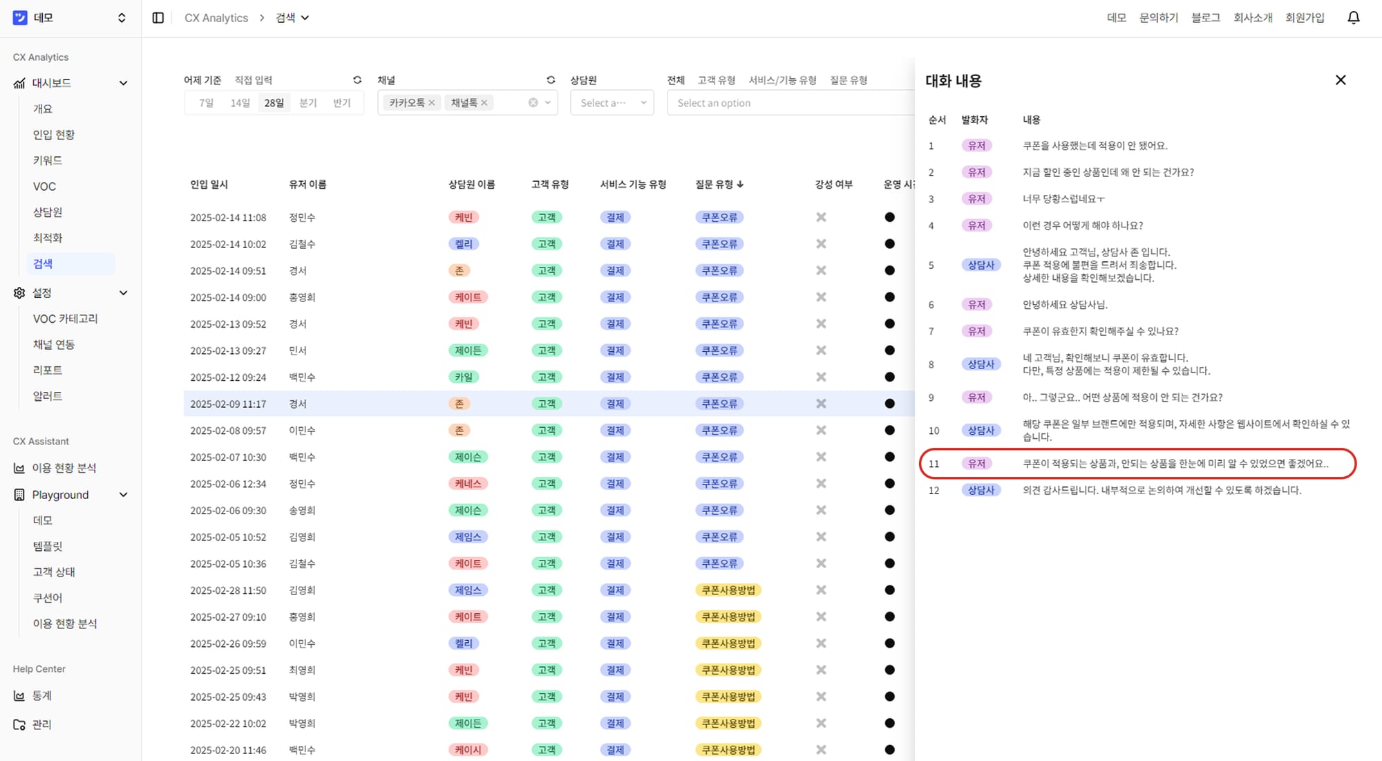 VOC 데이터 200% 활용하기, PM(프로덕트 매니저)편